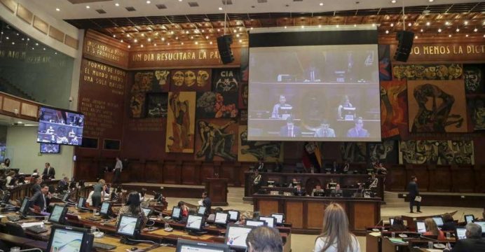 Asamblea Nacional posesionará este miércoles a la nueva vicepresidenta del Ecuador