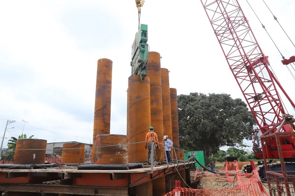 Alcaldía de Babahoyo construye el puente más largo de la provincia de Los Ríos