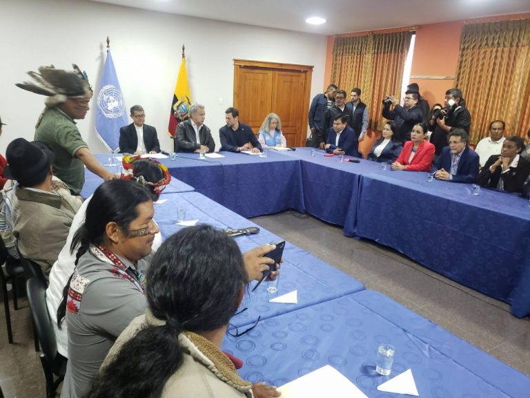 Terminó el paro indígena en Ecuador: Nuevo decreto reemplazará al 883