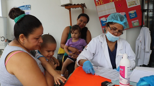 Quevedo: Niñez de los Centros de Desarrollo Infantil reciben chequeo médico