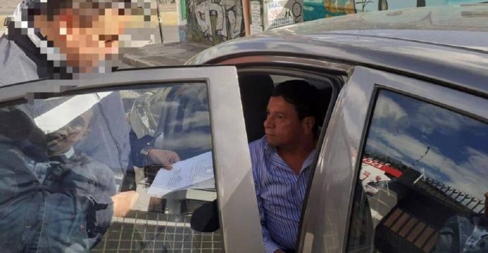 Dirigente nacional de taxistas detenido por paralización de servicio público