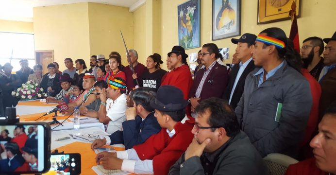 De haber nuevo decreto que elimine subsidio a gasolina, indígenas advierten con ‘reaccionar’