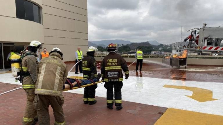 Simulacro de terremoto 2019 se realizó con éxito en varias instituciones de Guayaquil