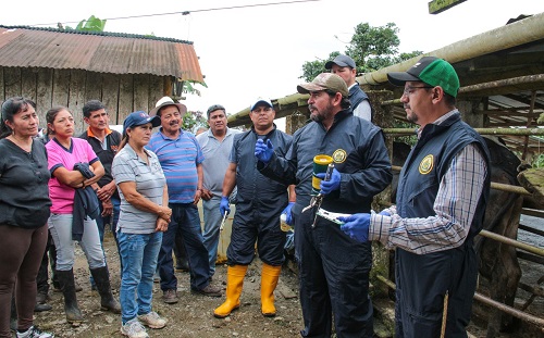 Ganaderos de Mocache, Buena Fe y Valencia reciben apoyo del Gobierno de Los Ríos