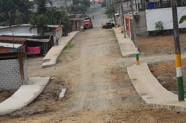 Quevedo: La obra municipal llega al sector San Ignacio de la parroquia 7 de Octubre