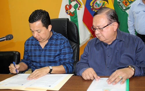 Empresa INMAIA S.A. logra acuerdo con Municipio de Quevedo para la siembra de árboles