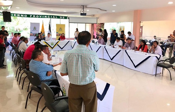 Prefecto de Los Ríos participó en Sesión de Consejo provincial