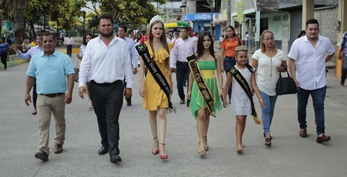 Inician festividades por parroquialización de Antonio Sotomayor de Vinces