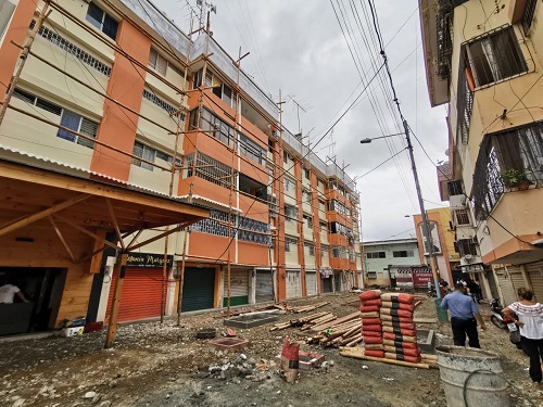 Alcalde de Babahoyo German visitó obras municipales de Babahoyo