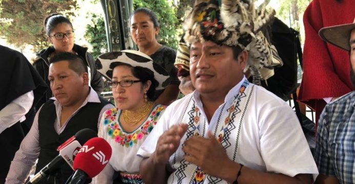 Jaime Vargas volvió a calificarse ‘segundo presidente del Ecuador’ después de Lenin Moreno