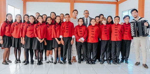 Unidad Educativa “SI MIAO WEI HUA” de Mocache realizó clausura de año lectivo