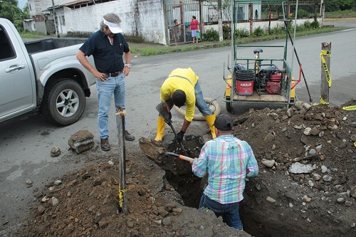 Realizan Limpieza de red de agua en ciudadela Nicaragua de Vinces