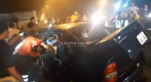 Accidente de tránsito vía Quevedo – Valencia dejó dos personas heridas