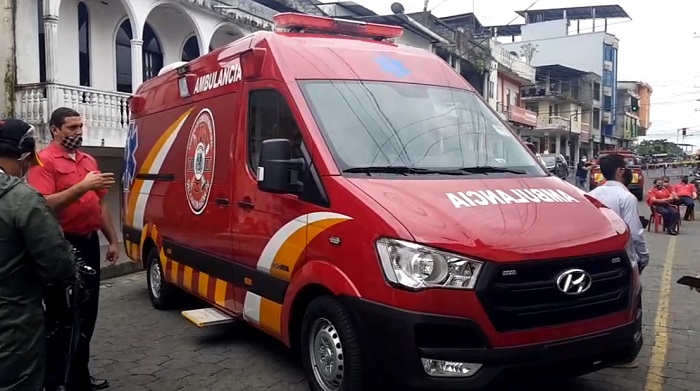 Cuerpo de Bomberos Buena Fe adquiere nueva unidad de ambulancia