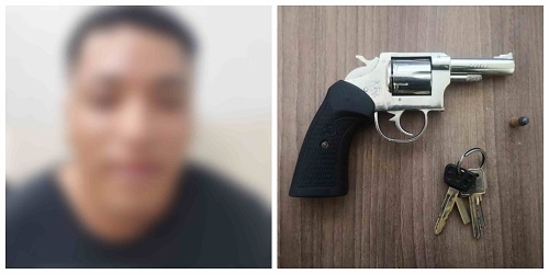 En Quevedo un ciudadano fue detenido por presunta tenencia ilegal de armas