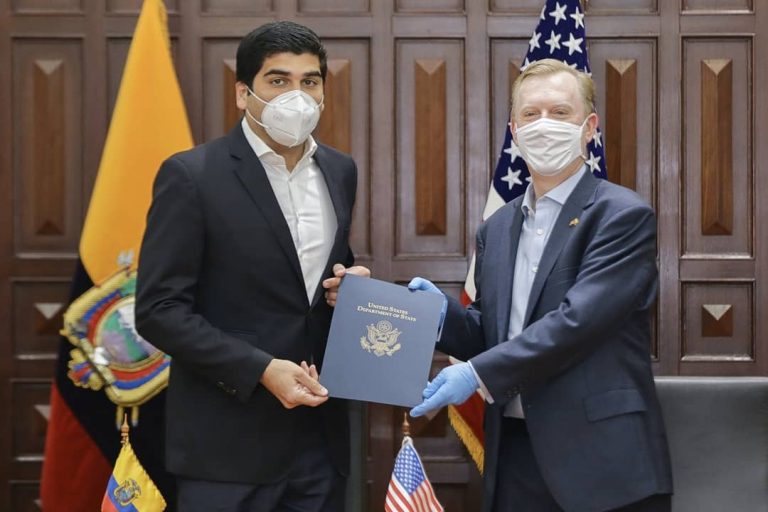 EE.UU. dona ocho millones de dólares a Ecuador para enfrentar al covid-19