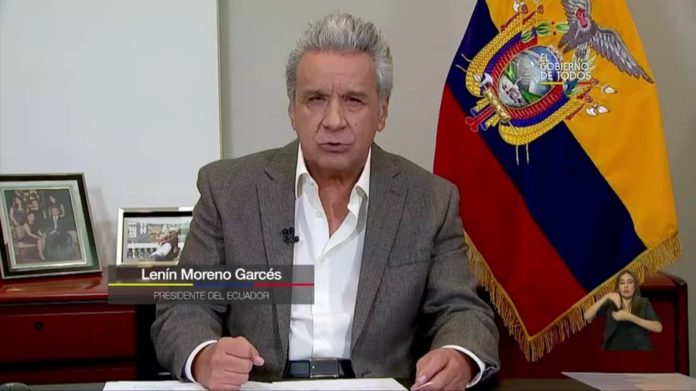 Presidente Moreno pide compromisos con los derechos de los trabajadores