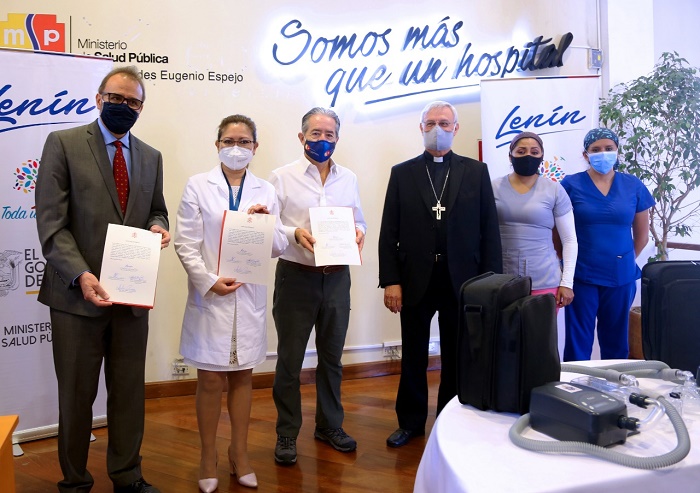 Ministerio de Salud recibe donación de Santa Sede