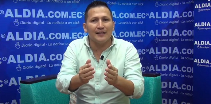 Jimmy Aguirre, concejal de Quevedo informa acciones ante el covid-19
