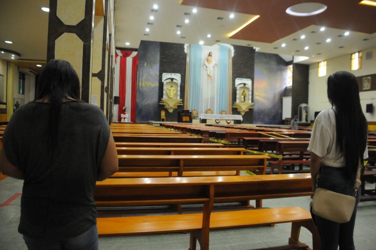 La Iglesia católica abierta pero con medidas de bioseguridad La Iglesia católica abierta pero con medidas de bioseguridad