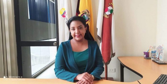 Directora distrital de Salud Quevedo-Mocache jamel bermello