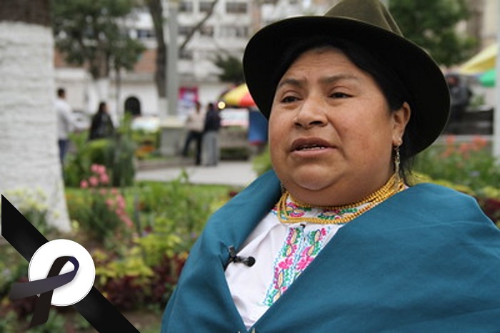 Viceprefecta de Chimborazo Delia Caguana, fallece por deficiencia respiratoria aguda