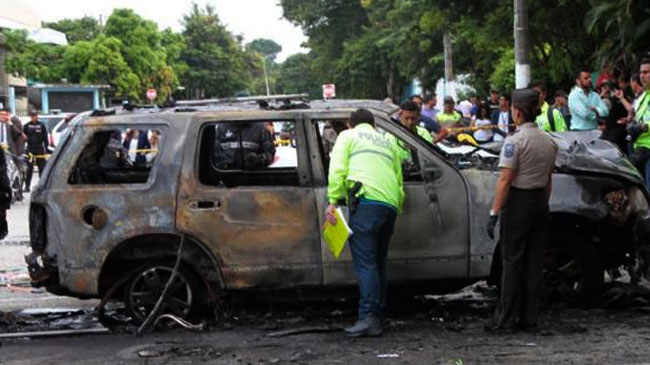 Presuntos responsables de atentados con explosivos en la Universidad de Guayaquil son llamados a juicio