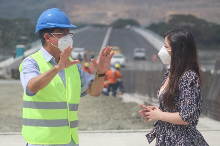 Puente Daule-Guayaquil a un 12% de su terminación