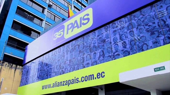 Sede nacional de Alianza PAIS, está en venta