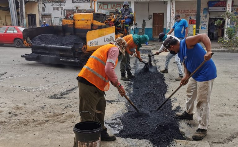 En Babahoyo se regeneran algunas calles  céntricas