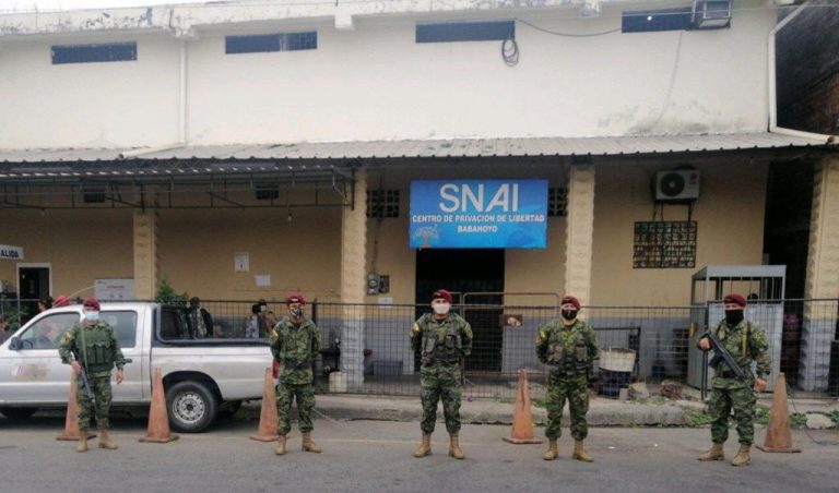 Militares darán apoyo a las cárceles de Los Ríos