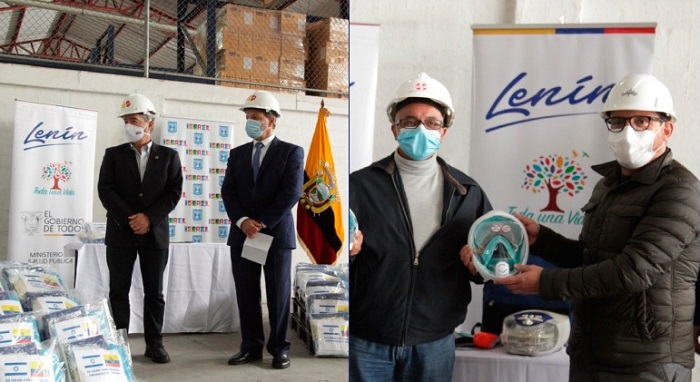 Israel y Estados Unidos realizan donación para fortalecer la atención por COVID-19 en Ecuador
