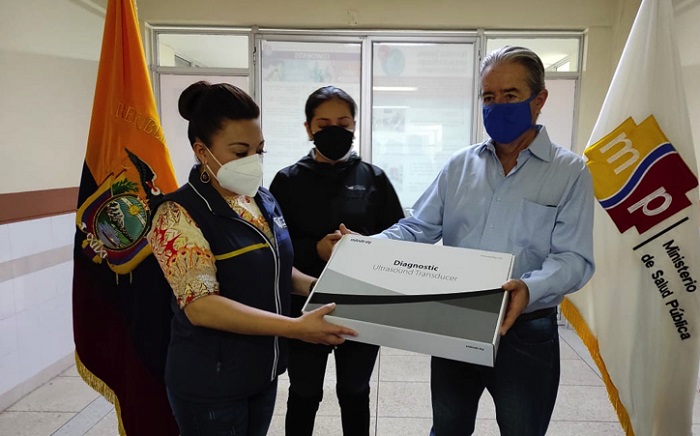 MSP realiza entrega de equipos médicos al Hospital Básico Pelileo