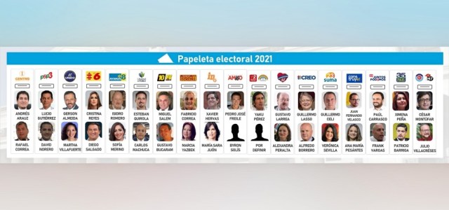 18 candidatos presidenciales se registraron en el Consejo Nacional Electoral