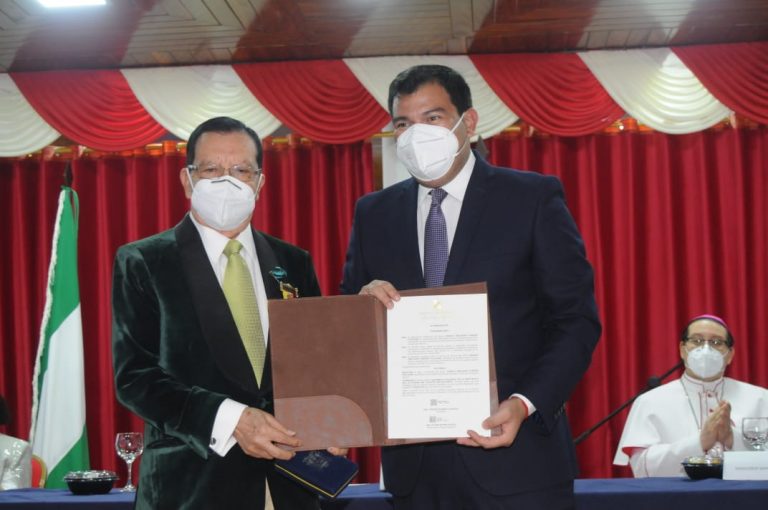 Asamblea Nacional dio reconocimiento Dr. Vicente Rocafuerte a Marco Cortés, ilustre ciudadano quevedeño
