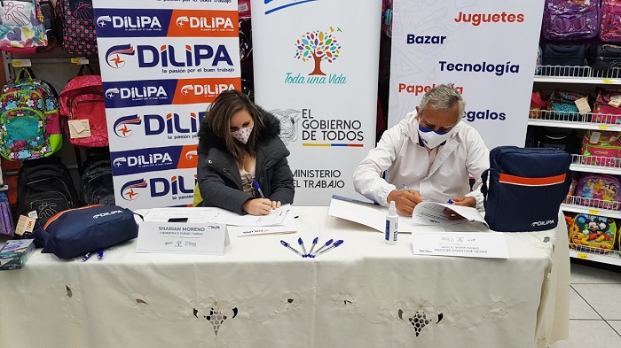 Dilipa firma convenio de renovación con el Ministerio del Trabajo a través de Socio Empleo