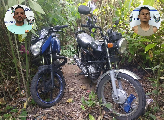Dos detenidos por presunto delito de robo de motos en Quevedo
