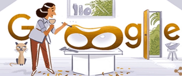 El Doodle de Google de hoy es en homenaje a la escultora Barbara Hepworth