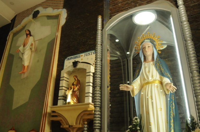Una caravana motorizada para conmemorar a la Virgen de La Merced en Quevedo