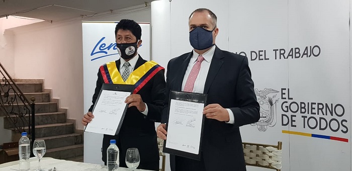 Ministerio del Trabajo y la Asociación Nacional de Artesanos del Ecuador firman Convenio de Cooperación Interinstitucional
