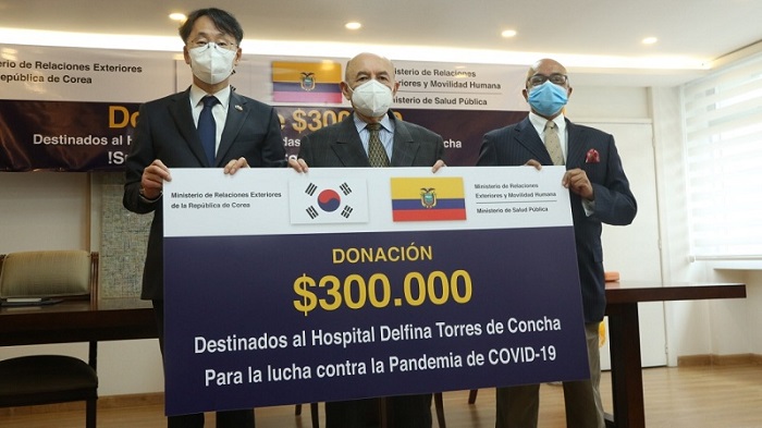 MSP recibe donación de Corea del Sur para potenciar Hospital en Esmeraldas