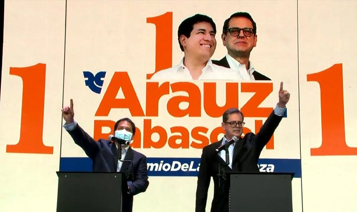 Binomio Arauz-Rabascall podría quedar inhabilitado para las elecciones 2021
