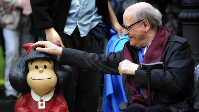 Falleció el creador de Mafalda, Joaquín Lavado más conocido como Quino