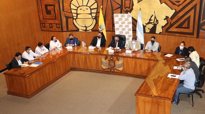 Deuda del Estado hacia los GADs municipales lleva a alcaldes de AME a tomar acciones contundentes