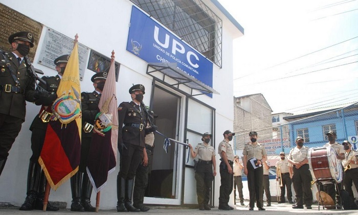 Realizan entrega de cuatro remodeladas Unidades de Policía Comunitaria en Quito