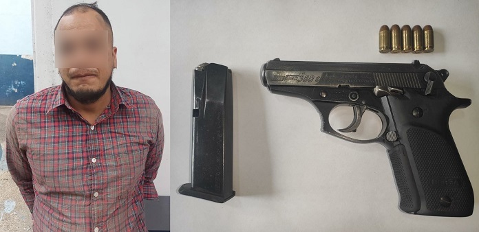 Hombre es detenido en Quevedo por presunto asalto y robo con arma de fuego