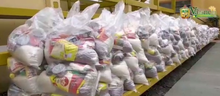 Niños de los CDI de valencia se benefician de la entrega de kits alimenticios
