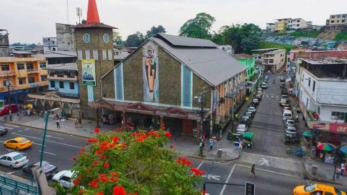 La Iglesia San José, una de las más icónicas de la ciudad. Foto: Municipio de Quevedo.