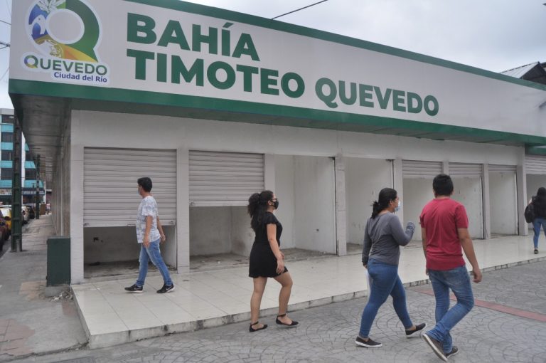 Comerciantes autónomos de Quevedo se pasan a la Bahía Timoteo Quevedo