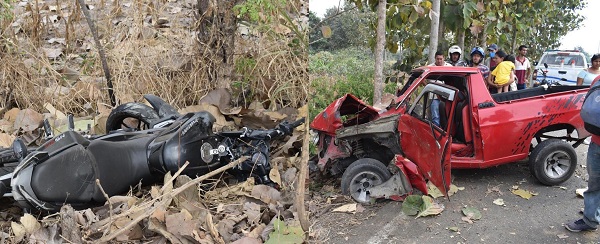 Motorizado fallece por accidente de tránsito en Babahoyo